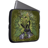 Forest Foliage Dragon~Laptop-Gehäuse Laptopschutzhülle (Vorne Rechts)