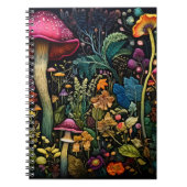 Forest Forager Mushroom Notebook & Journal Notizblock (Vorderseite)