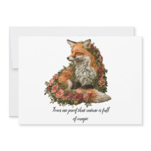 Forest Fox bestickt. Füchse sind der Beweis für di