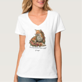 Forest Fox bestickt. Füchse sind der Beweis für di T-Shirt