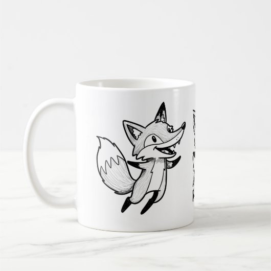 Forest Fox Tasse (Links)