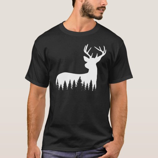 Forest Fox Walking Hirschwald Hirsche Jagd Männer T-Shirt (Vorderseite)