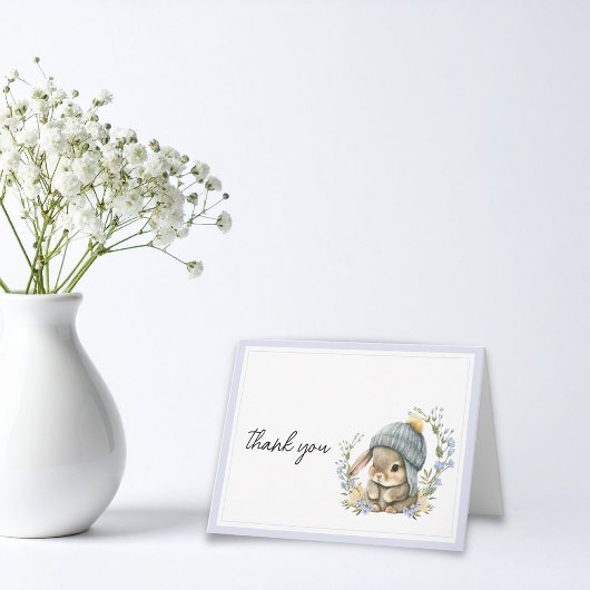 Forest Friend Gender Neutral Thank You Card Dankeskarte
