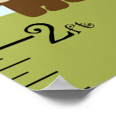 Forest Friends Animals Growth Chart Behalten auf 8 Poster (Ecke)