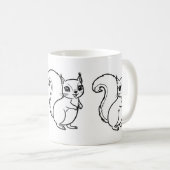 Forest Friends Art Print Kaffeetasse (VorderseiteRechts)