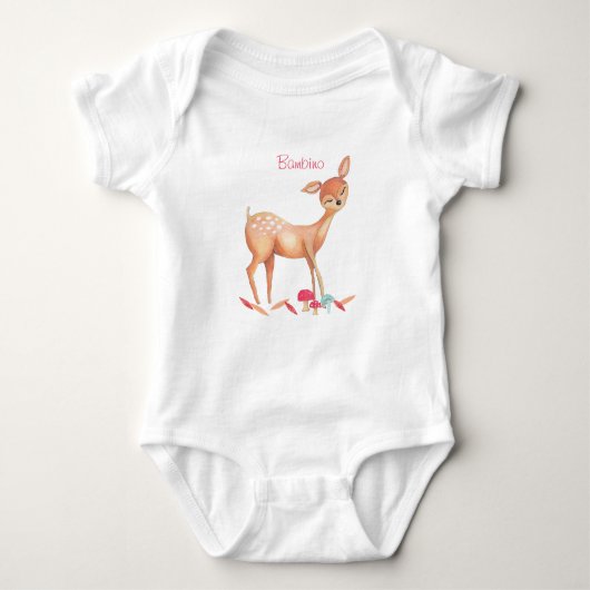Forest Friends Baby Bodysuit Baby Strampler (Vorderseite)