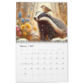Forest Friends Two Page Calendar Kalender (Feb 2027)