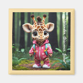 "Forest Fun with Gerald" Magnet (Vorne)