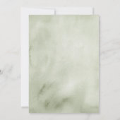 Forest Funeral Invitation Einladung (Rückseite)