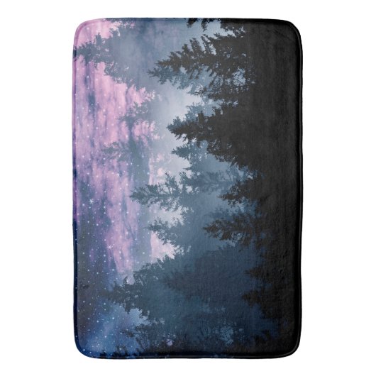 Forest Galaxy Dream #1 #wall #decor #art Badematte (Vorderseite Vertikal)