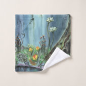 Forest Garden Badhandtuch Set (Waschlappen)