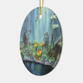 Forest Garden Keramik Ornament (Links)