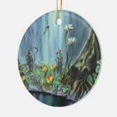 Forest Garden Keramik Ornament (Links)