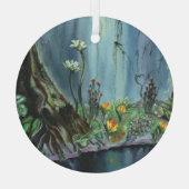 Forest Garden Ornament Aus Glas (Rückseite)