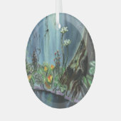 Forest Garden Ornament Aus Glas (Vorderseite links)