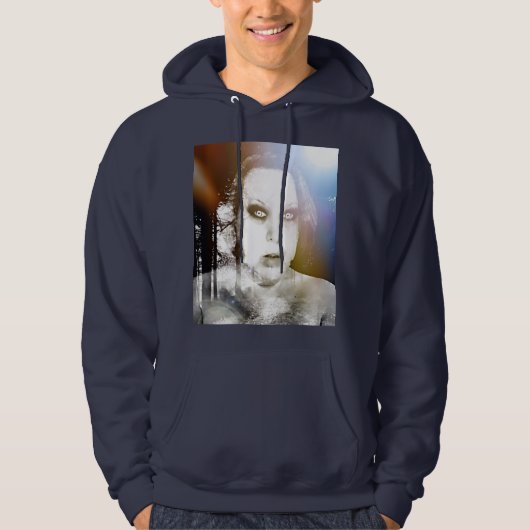 Forest Ghost Self Portrait Hoodie (Vorderseite)