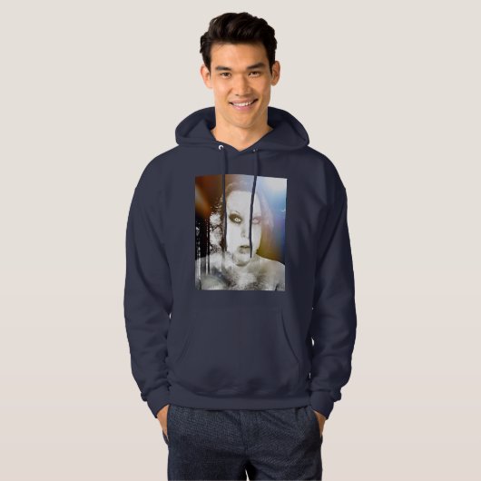 Forest Ghost Self Portrait Hoodie (Vorne ganz)