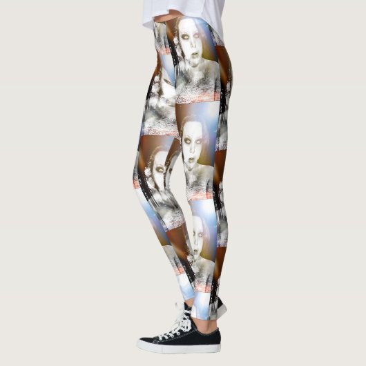 Forest Ghost Self Portrait Leggings (Links)