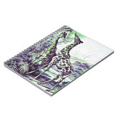 Forest Giraffe Notizblock (Linke Seite)