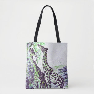 Forest Giraffe Tasche