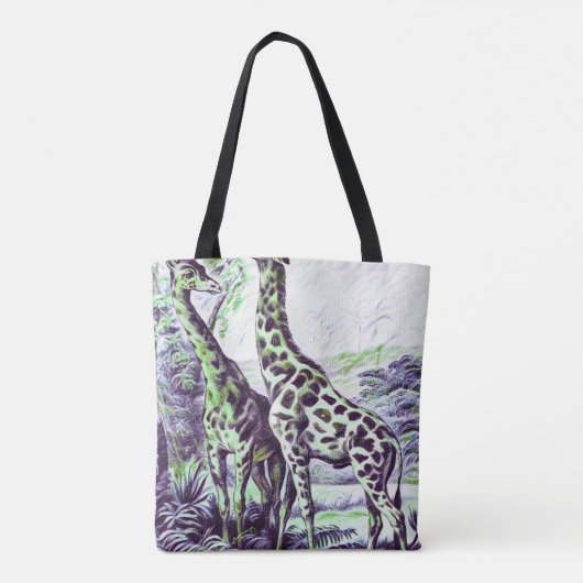 Forest Giraffe Tasche (Rückseite)