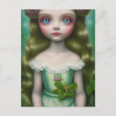 Forest Girl Postkarte (Vorderseite)
