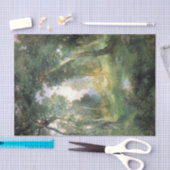 Forest Glade, Santa Barbara, Kalifornien (Wald) Seidenpapier (Handwerk)