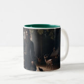 Forest Gnome Cup Zweifarbige Tasse (VorderseiteRechts)