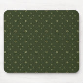 Forest | Golden Zinnia Sun Mousepad (Vorne)
