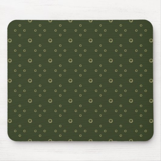 Forest | Golden Zinnia Sun Mousepad (Vorne)