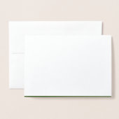 Forest Green #325513, Cactus Folienkarte (Vorderseite mit Umschlag)