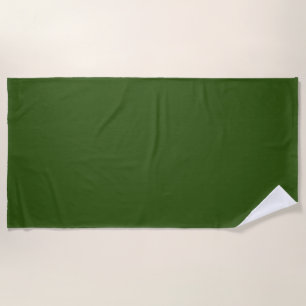 Forest Green #325513, Cactus Strandtuch