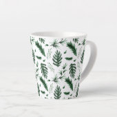 Forest Green Blätter 3 Monogram New Decks Milchtasse (Rechte Ecke)