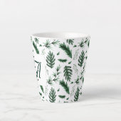 Forest Green Blätter 3 Monogram New Decks Milchtasse (Vorderseite)