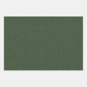 Forest Green Cheerleader Pom Pom Muster Geschenkpapier Set (Vorderseite 2)