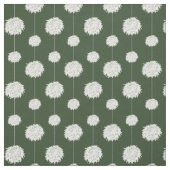 Forest Green Cheerleader Pom Pom Muster Stoff (Muster)