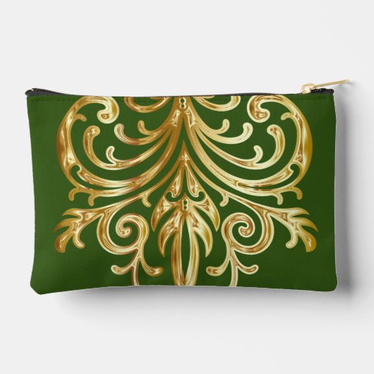 Forest Green, Christmas Gifts Authority® Zubehörtasche (Rückseite)