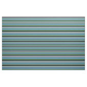Forest Green, Cornfllower Blue, Beige & Black Stoff (Fat Quarter (45,7 x 55,9 cm))