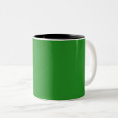 Forest Green Custom Coffee Tasse (VorderseiteRechts)