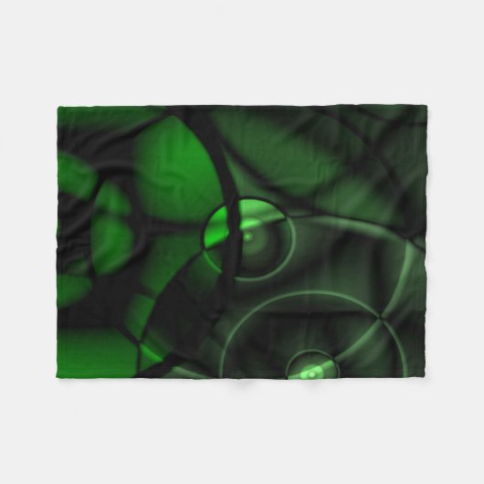Forest Green Fleecedecke (Vorderseite (Horizontal))