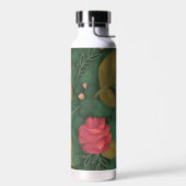 Forest Green Floral Water Flasche (Links)