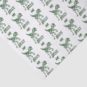 Forest Green Hunter Raptor Seidenpapier (Ausschnitt)