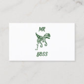 Forest Green Hunter Raptor Visitenkarte (Vorderseite)