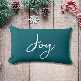Forest Green Joy Pillow Lendenkissen
