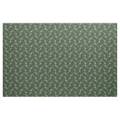 Forest Green Lacrosse White Sticks Gemustert Stoff (Fat Quarter (45,7 x 55,9 cm))