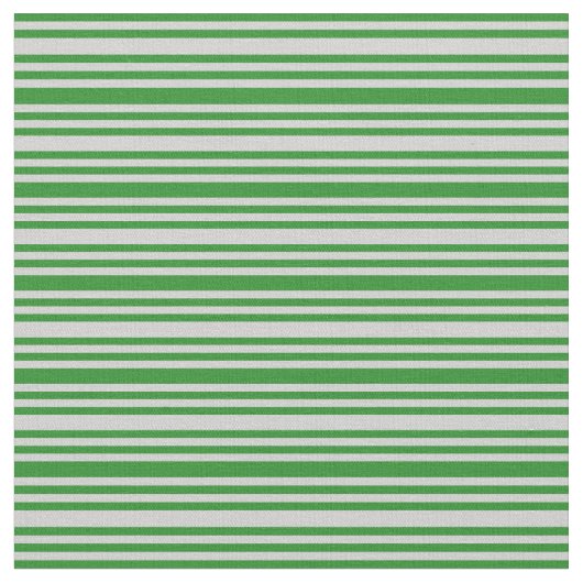 Forest Green & Light Graue Linde Muster Stoff (Nahaufnahme)