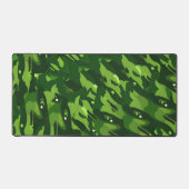 Forest Green Military Camouflage Muster Schreibtischunterlage (Vorderseite)