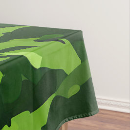 Forest Green Military Camouflage Muster Tischdecke