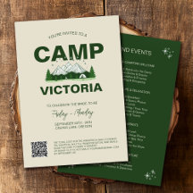 Forest Green Mountain Camp Bachelorette