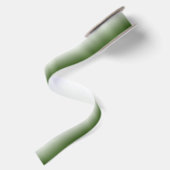 Forest Green Ombre Satinband (Rückseite)